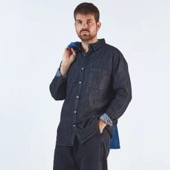 Poudre Organic Chemises & Surchemises | CHEMISE CAMISA Denim Noir