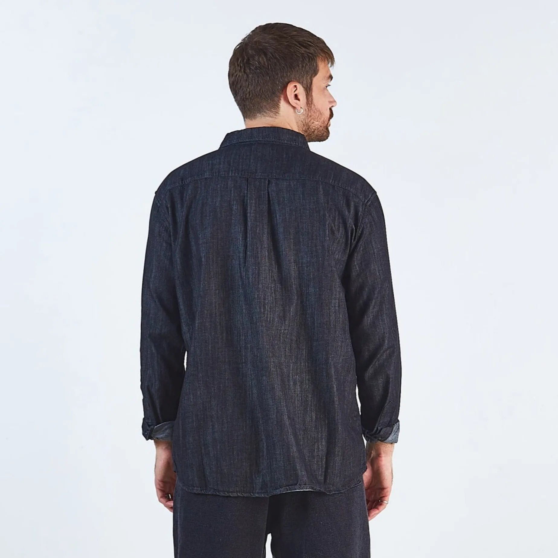Poudre Organic Chemises & Surchemises | CHEMISE CAMISA Denim Noir