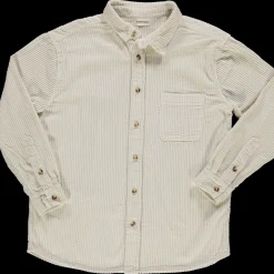 Poudre Organic Chemises & Surchemises | CHEMISE LENHADOR VELOURS CÔTELÉ Almond Milk AlmondMilk