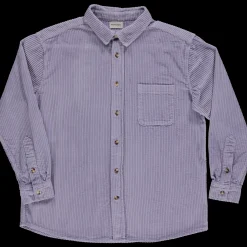 Poudre Organic Chemises & Surchemises | CHEMISE LENHADOR VELOURS CÔTELÉ Lavender Aura LavenderAura