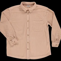 Poudre Organic Chemises & Surchemises | CHEMISE LENHADOR VELOURS CÔTELÉ Toasted Almond ToastedAlmond