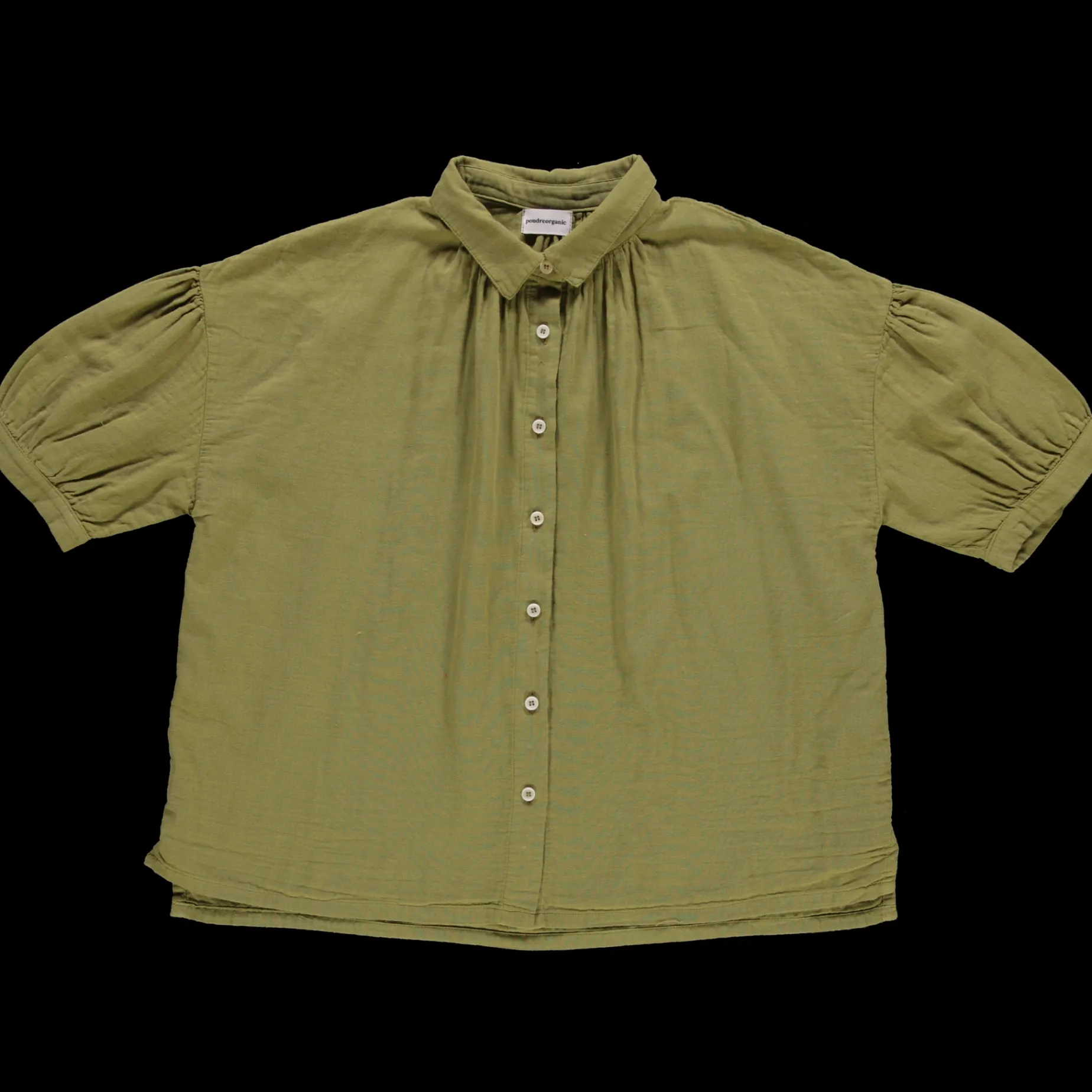 Poudre Organic Blouses & Chemises | CHEMISE NEOTINE Green Moss GreenMoss
