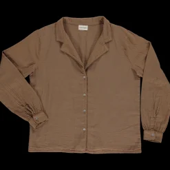 Poudre Organic Blouses & Chemises | CHEMISIER DATTE Toffee