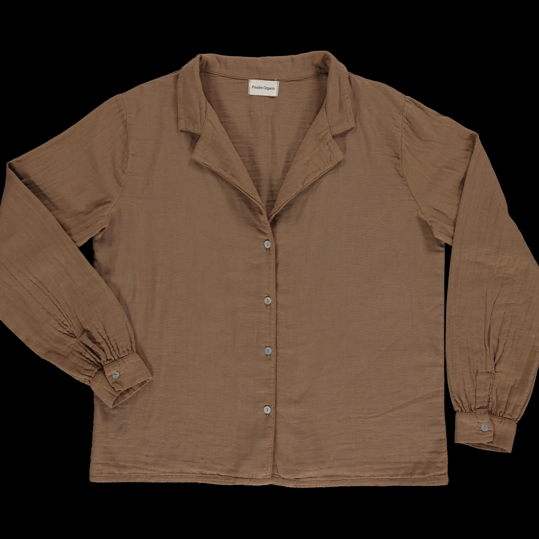 Poudre Organic Blouses & Chemises | CHEMISIER DATTE Toffee