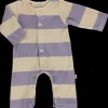 Poudre Organic Combinaisons & Salopettes | Pyjamas | COMBI-PYJ MELEZE ÉPONGE Rayures Lavender RayuresLavender