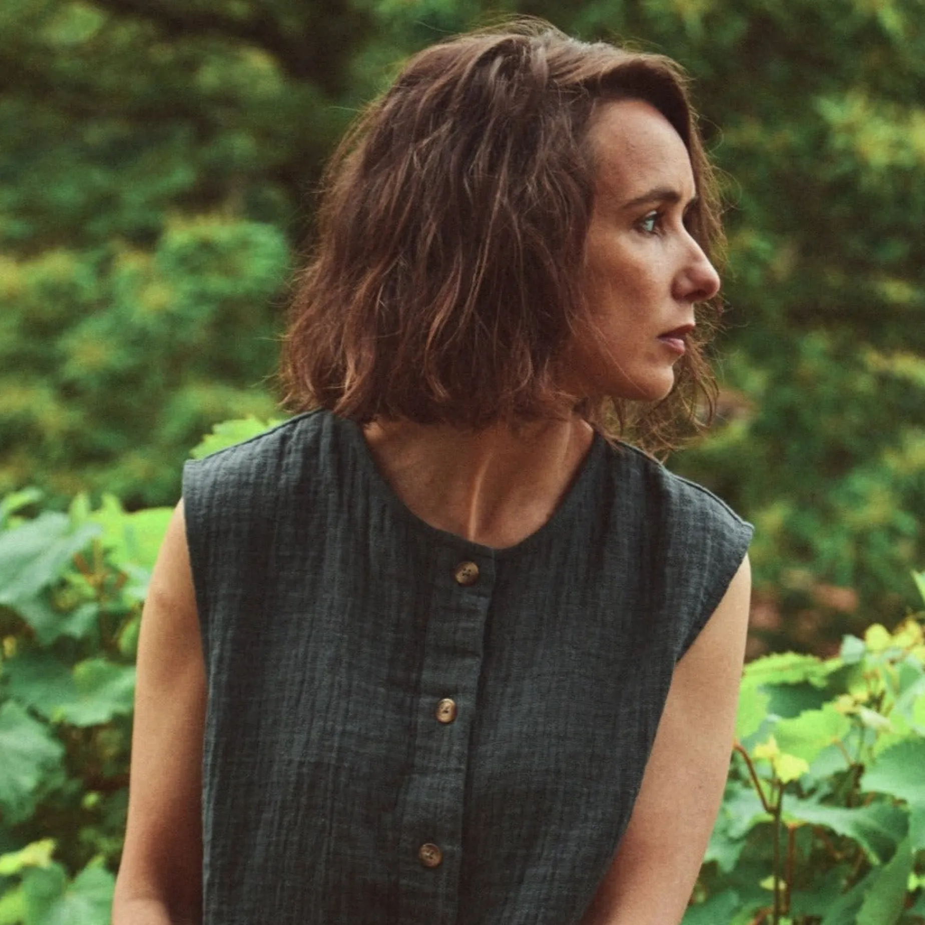 Poudre Organic Blouses & Chemises | CROP TOP VANILLE ADULTE Pirate Black PirateBlack