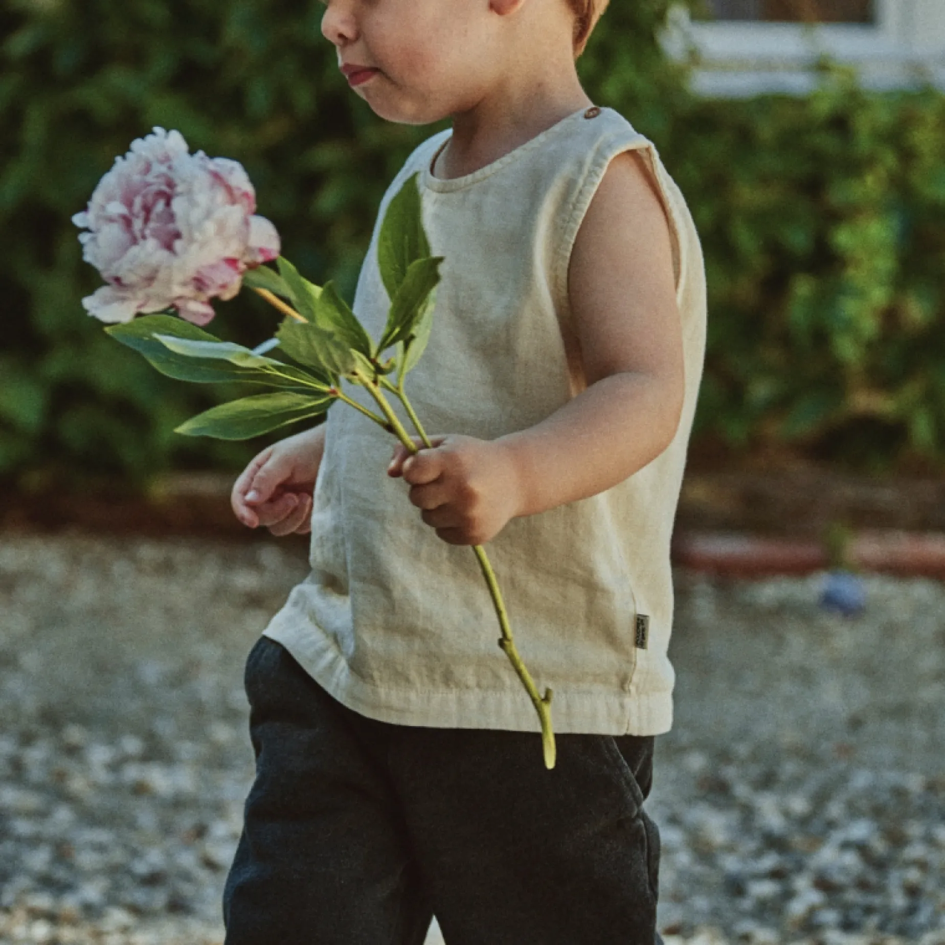 Poudre Organic T-shirts | DÉBARDEUR CEYLAN Almond Milk AlmondMilk