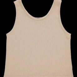 Poudre Organic T-shirts | DÉBARDEUR PIMENT CÔTELÉ ADULTE Biscotti