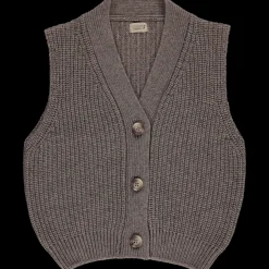 Poudre Organic Cardigans | GILET CRANBERRY LAINE Castor
