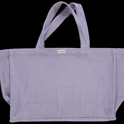 Poudre Organic Sacs | Sacs | GRAND CABAS VIGNE VELOURS CÔTELÉ Lavender Aura LavenderAura