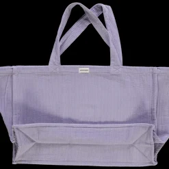 Poudre Organic Sacs | Sacs | GRAND CABAS VIGNE VELOURS CÔTELÉ Lavender Aura LavenderAura