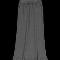 Poudre Organic Jupes & Robes | JUPE LONGUE COSMOS CÔTELÉ Anthracite