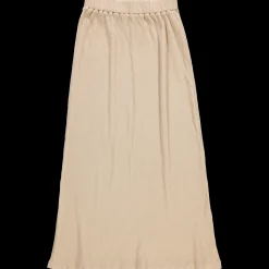 Poudre Organic Jupes & Robes | JUPE LONGUE COSMOS CÔTELÉ Biscotti