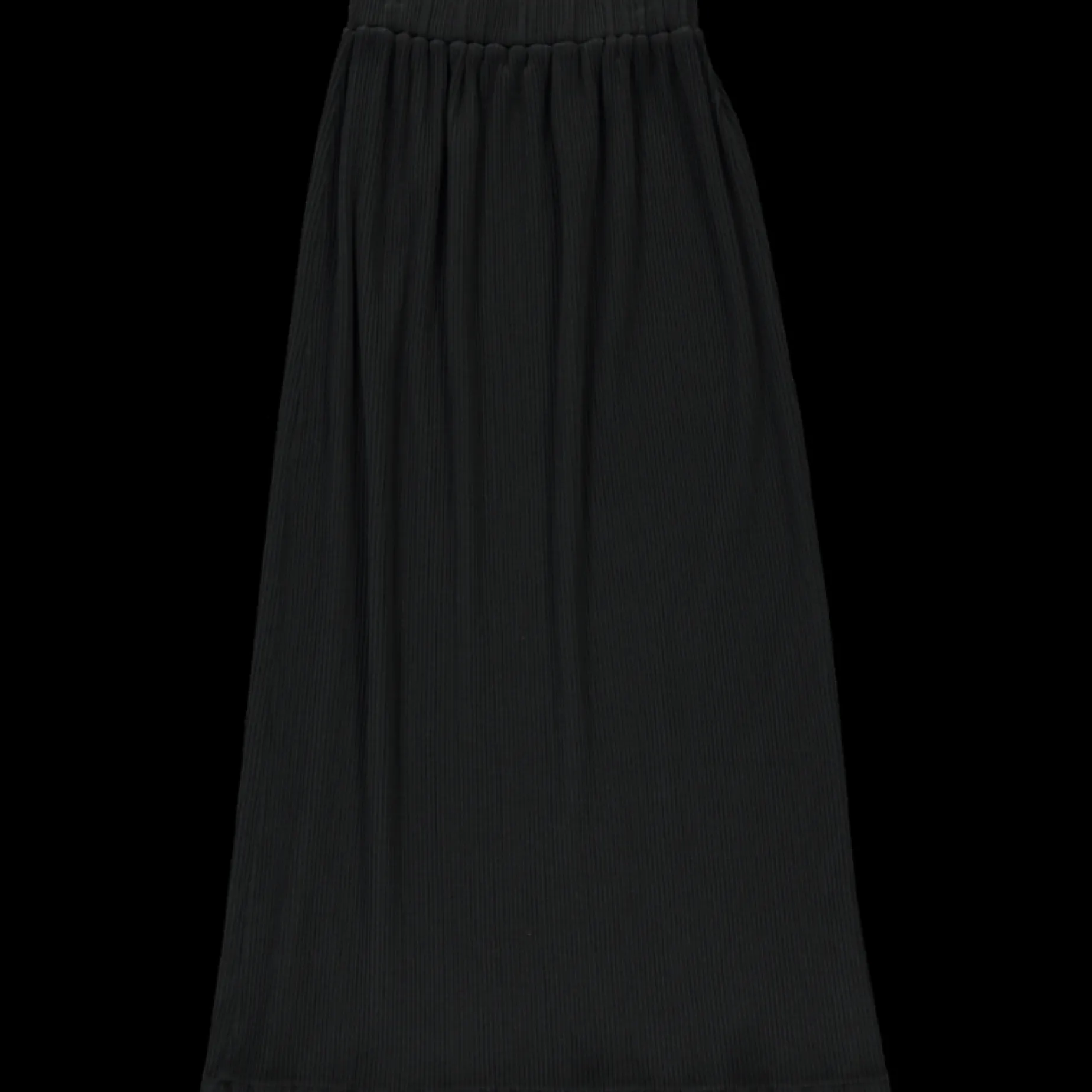 Poudre Organic Jupes & Robes | JUPE LONGUE COSMOS CÔTELÉ Pirate Black PirateBlack