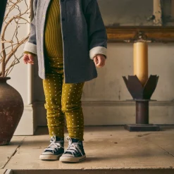Poudre Organic Leggings & Pantalons | LEGGINGS BASILIC Coeurs Fir Green CoeursFirGreen