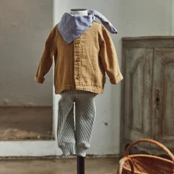 Poudre Organic Leggings & Pantalons | Leggings & Pantalons | LEGGINGS BASILIC CÔTELÉ Gris Clair Chiné GrisClairChiné