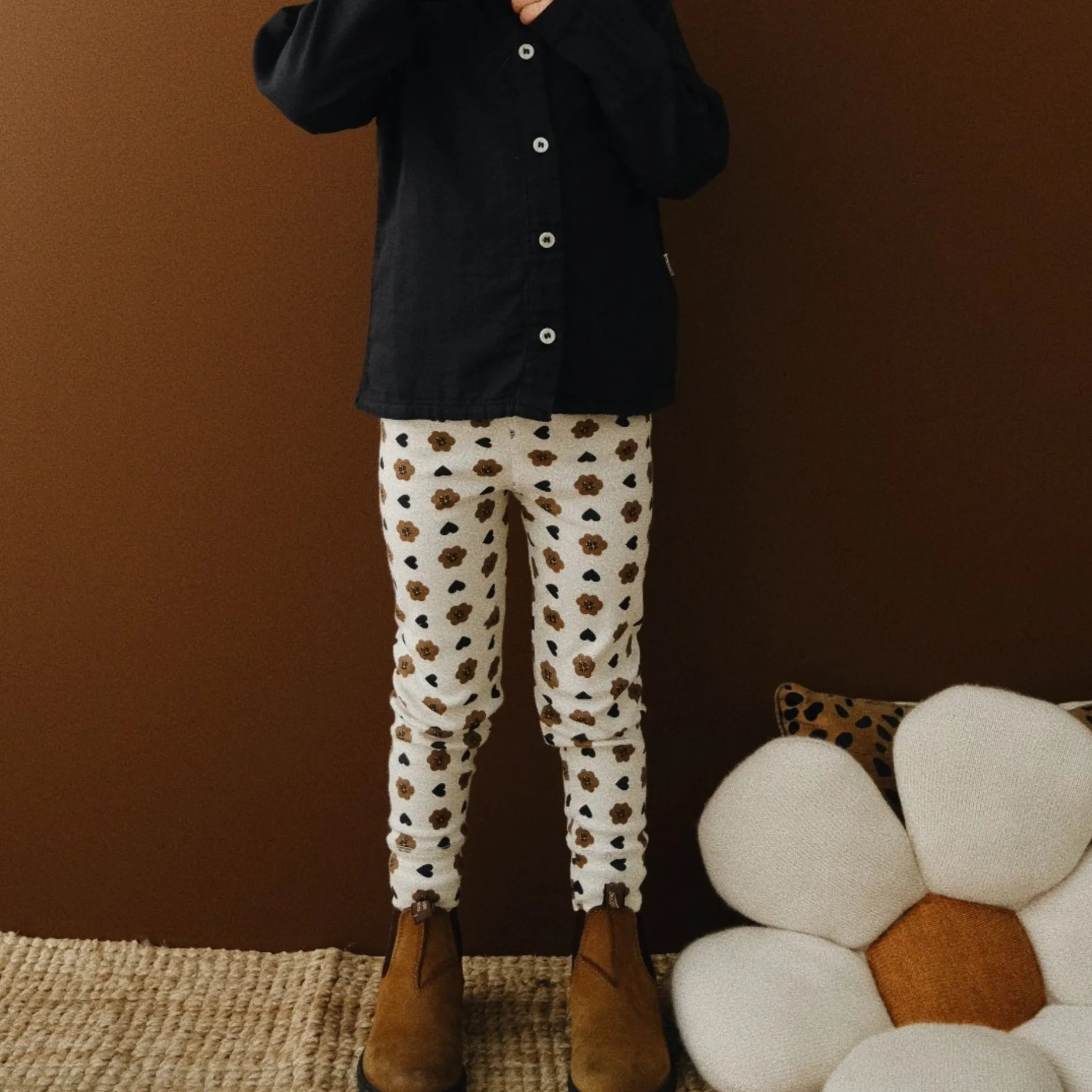 Poudre Organic Leggings & Pantalons | LEGGINGS BASILIC little&tall x poudreorganic Little-And-Tall