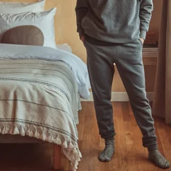 Poudre Organic Homewear | Pantalons | PANTALON ANICET Anthracite