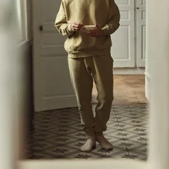Poudre Organic Homewear | Pantalons | PANTALON ANICET Olive Gray OliveGray