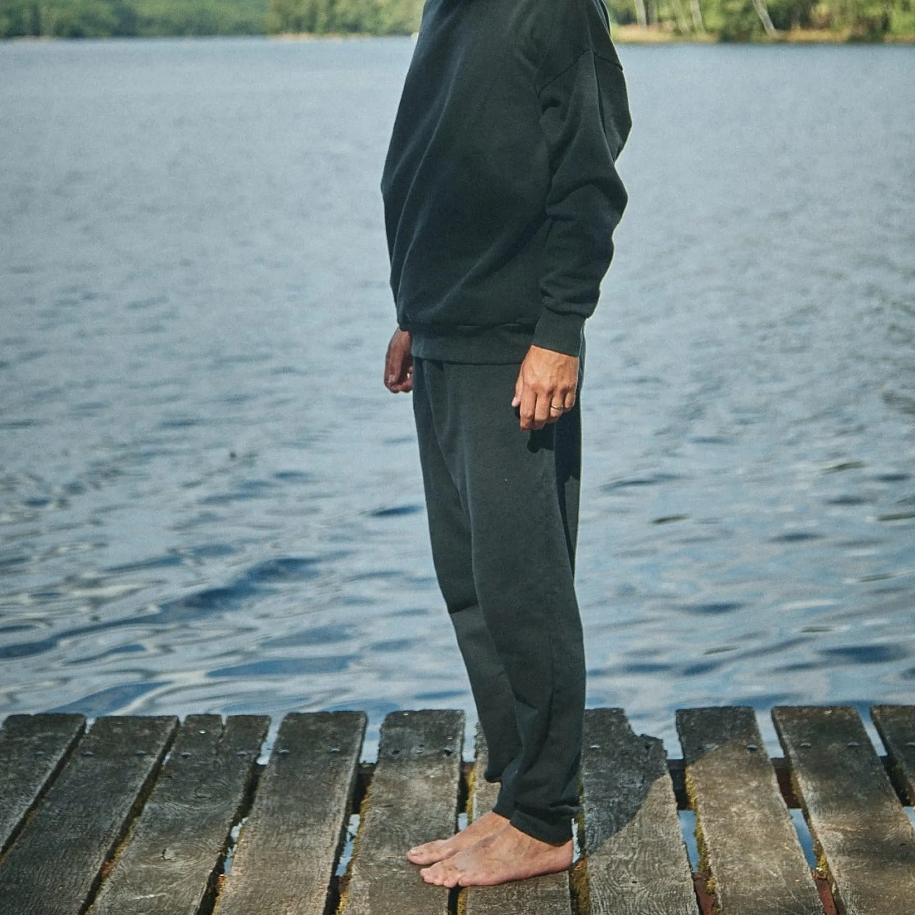 Poudre Organic Homewear | Pantalons | PANTALON ANICET Pirate Black PirateBlack