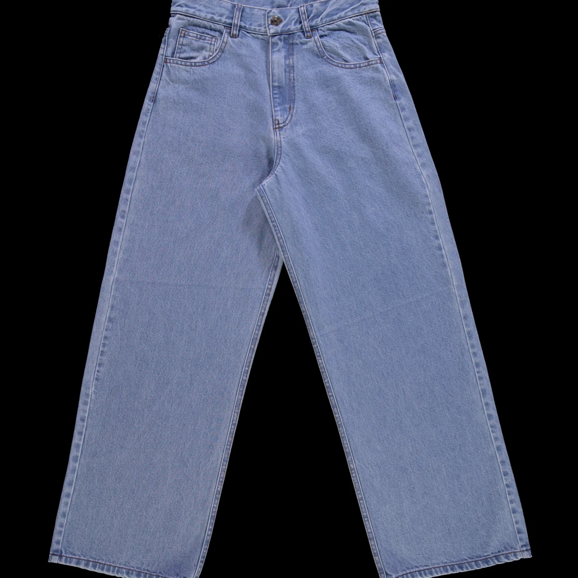 Poudre Organic Pantalons & Leggings | PANTALON BERGENIE Denim Blue Denim-Blue