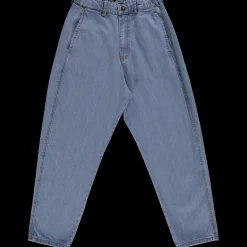 Poudre Organic Pantalons | Pantalons & Leggings | PANTALON CAROTTE Denim Blue Denim-Blue