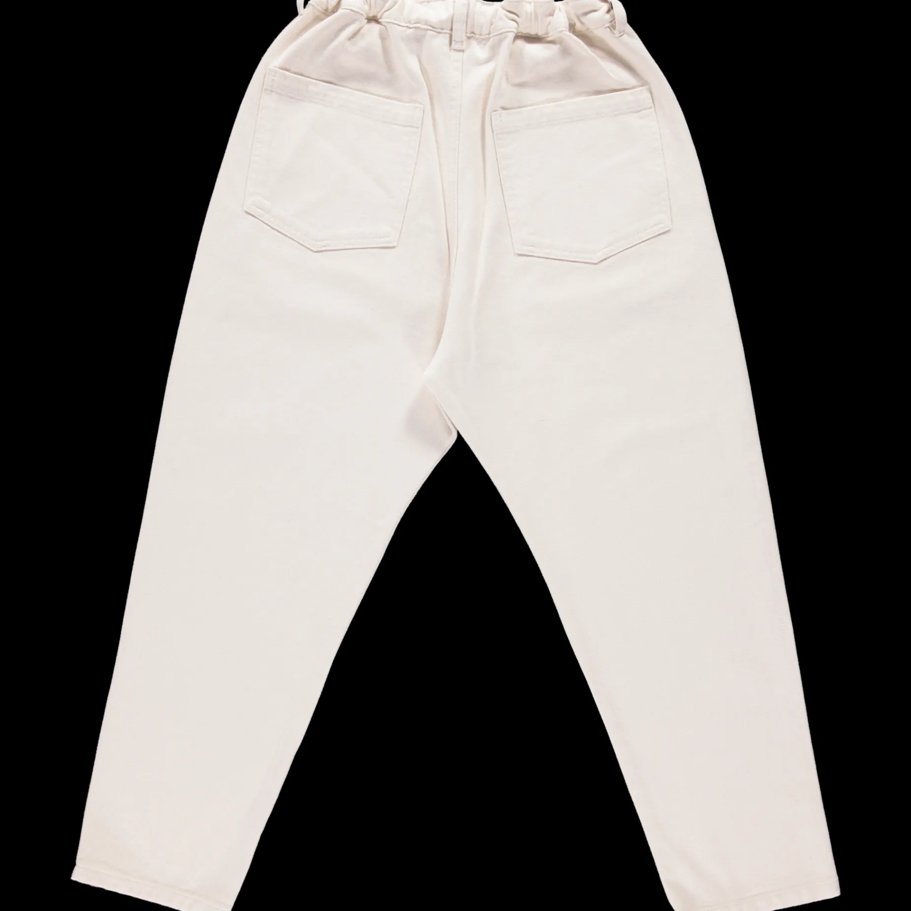 Poudre Organic Pantalons | Pantalons & Leggings | PANTALON CAROTTE Denim Écru Denim-Écru