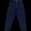 Poudre Organic Pantalons | Pantalons & Leggings | PANTALON CAROTTE Denim Dark Blue Denim-Dark-Blue