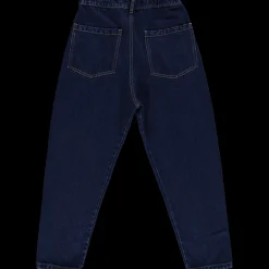 Poudre Organic Pantalons | Pantalons & Leggings | PANTALON CAROTTE Denim Dark Blue Denim-Dark-Blue