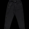 Poudre Organic Pantalons | Pantalons & Leggings | PANTALON CAROTTE LONG Denim Noir Denim-Noir