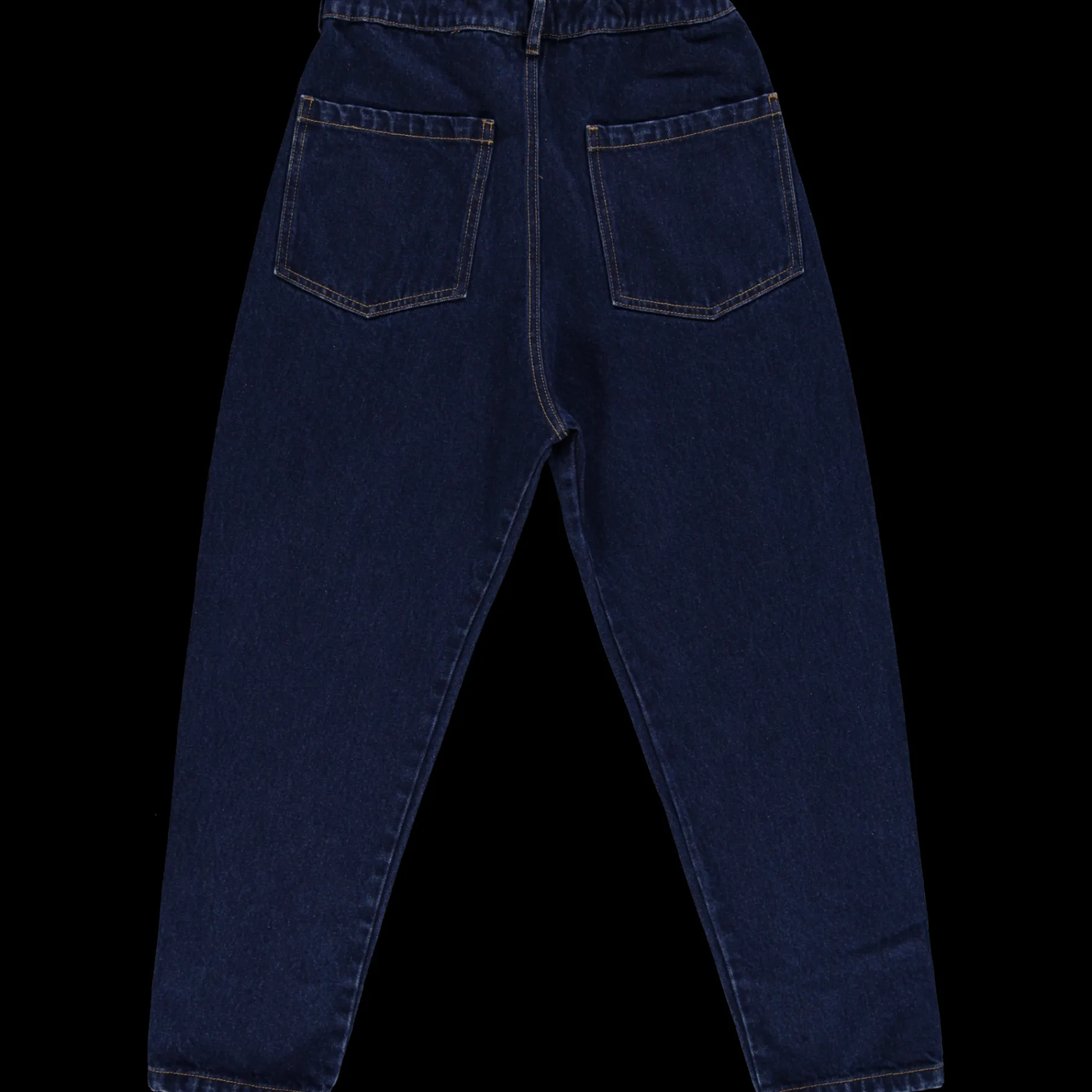 Poudre Organic Pantalons | Pantalons & Leggings | PANTALON CAROTTE LONG Denim Dark Blue Denim-Dark-Blue