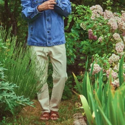 Poudre Organic Pantalons | Pantalons & Leggings | PANTALON COQUELICOT Denim Écru Denim-Ecru
