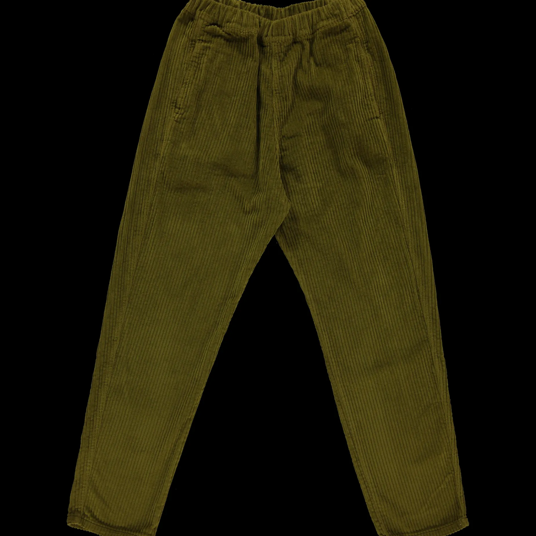 Poudre Organic Pantalons | Pantalons & Leggings | PANTALON COQUELICOT VELOURS CÔTELÉ Fir Green FirGreen