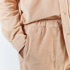 Poudre Organic Pantalons | Pantalons & Leggings | PANTALON COQUELICOT VELOURS CÔTELÉ Toasted Almond ToastedAlmond