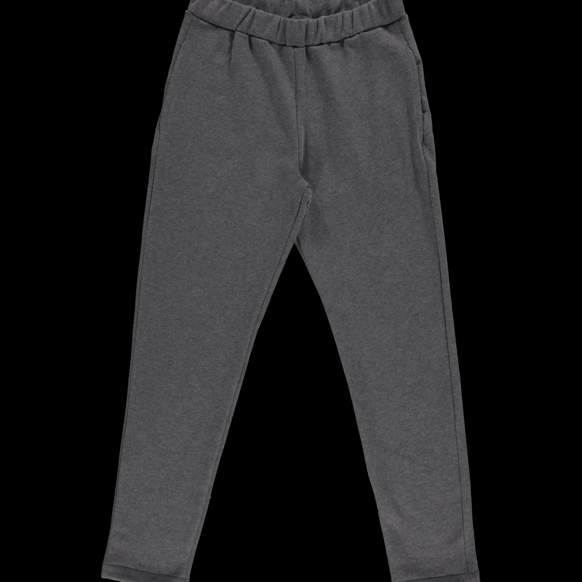 Poudre Organic Pantalons | PANTALON ÉCORCE MOLLETON Gris Anthracite GrisAnthracite