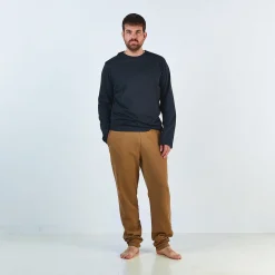 Poudre Organic Pantalons | PANTALON ÉCORCE MOLLETON Toffee