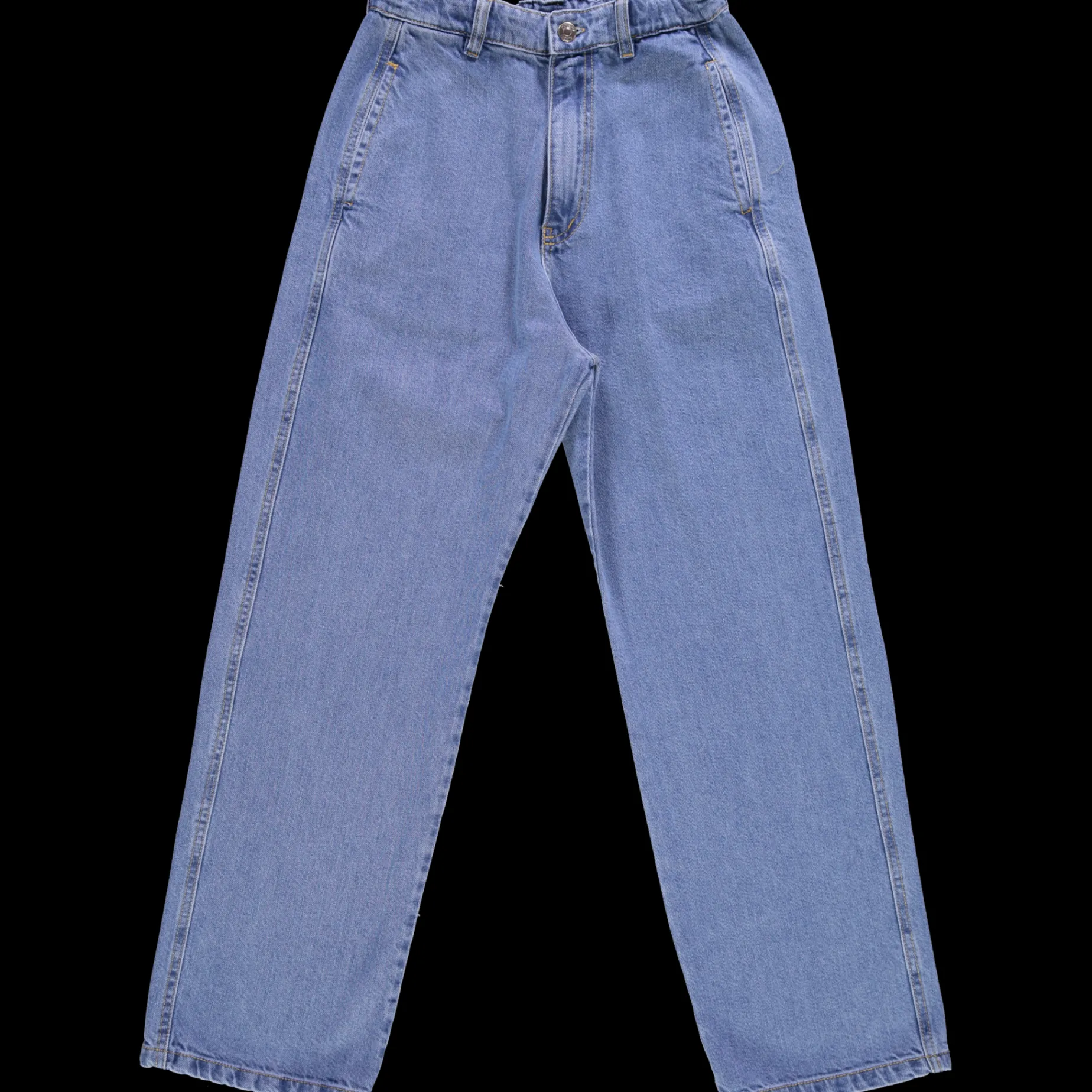 Poudre Organic Pantalons & Leggings | PANTALON GENTIANE Denim Blue Denim-Blue