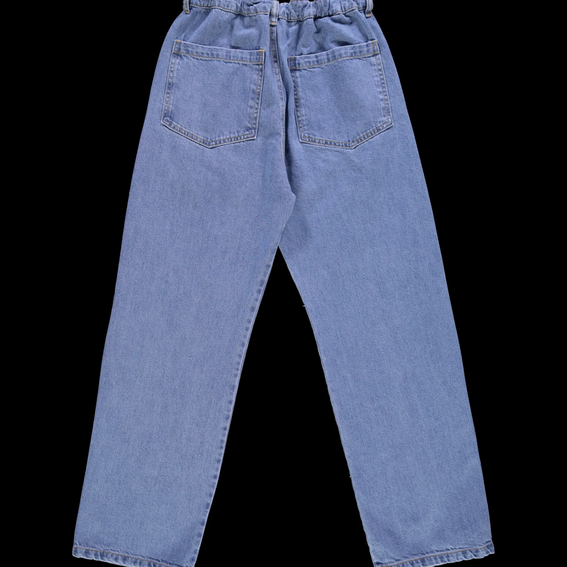 Poudre Organic Pantalons & Leggings | PANTALON GENTIANE Denim Blue Denim-Blue