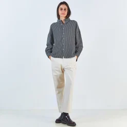 Poudre Organic Pantalons & Leggings | PANTALON GENTIANE Denim Écru Denim-Écru