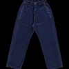Poudre Organic Pantalons & Leggings | PANTALON GENTIANE Denim Dark Blue Denim-Dark-Blue