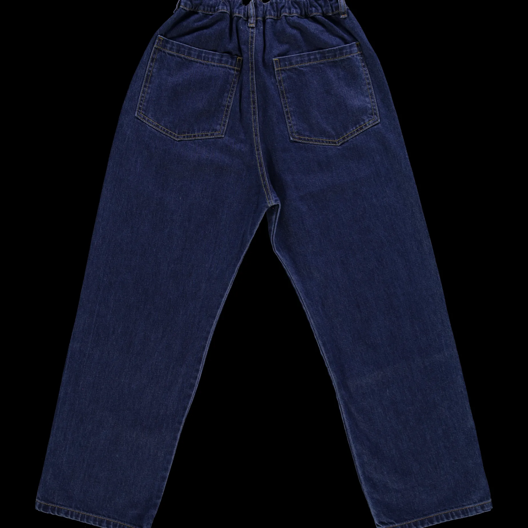 Poudre Organic Pantalons & Leggings | PANTALON GENTIANE Denim Dark Blue Denim-Dark-Blue