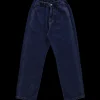 Poudre Organic Pantalons & Leggings | PANTALON GENTIANE LONG Denim Dark Blue Denim-Dark-Blue