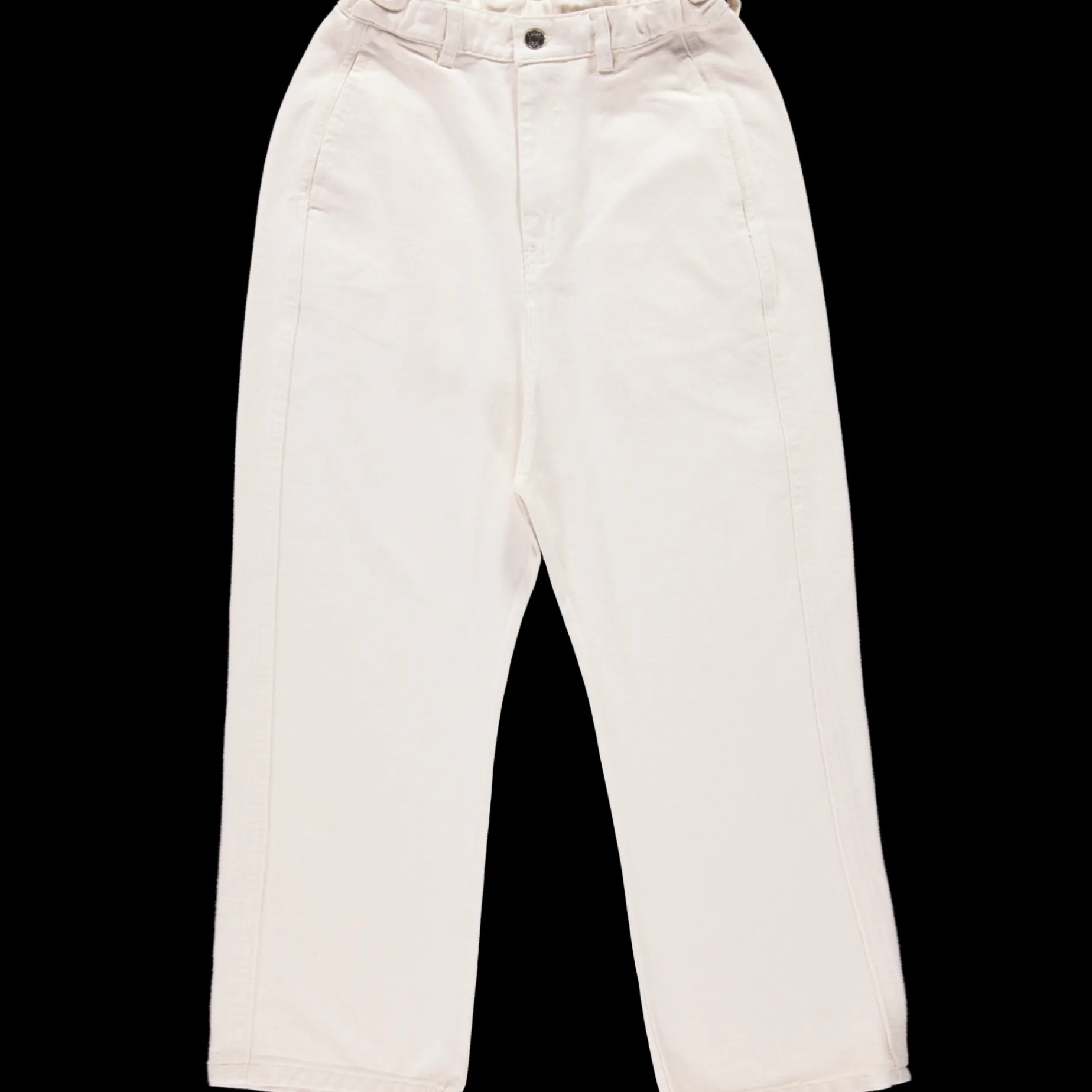Poudre Organic Pantalons & Leggings | PANTALON GENTIANE LONG Denim Ecru Denim-Écru