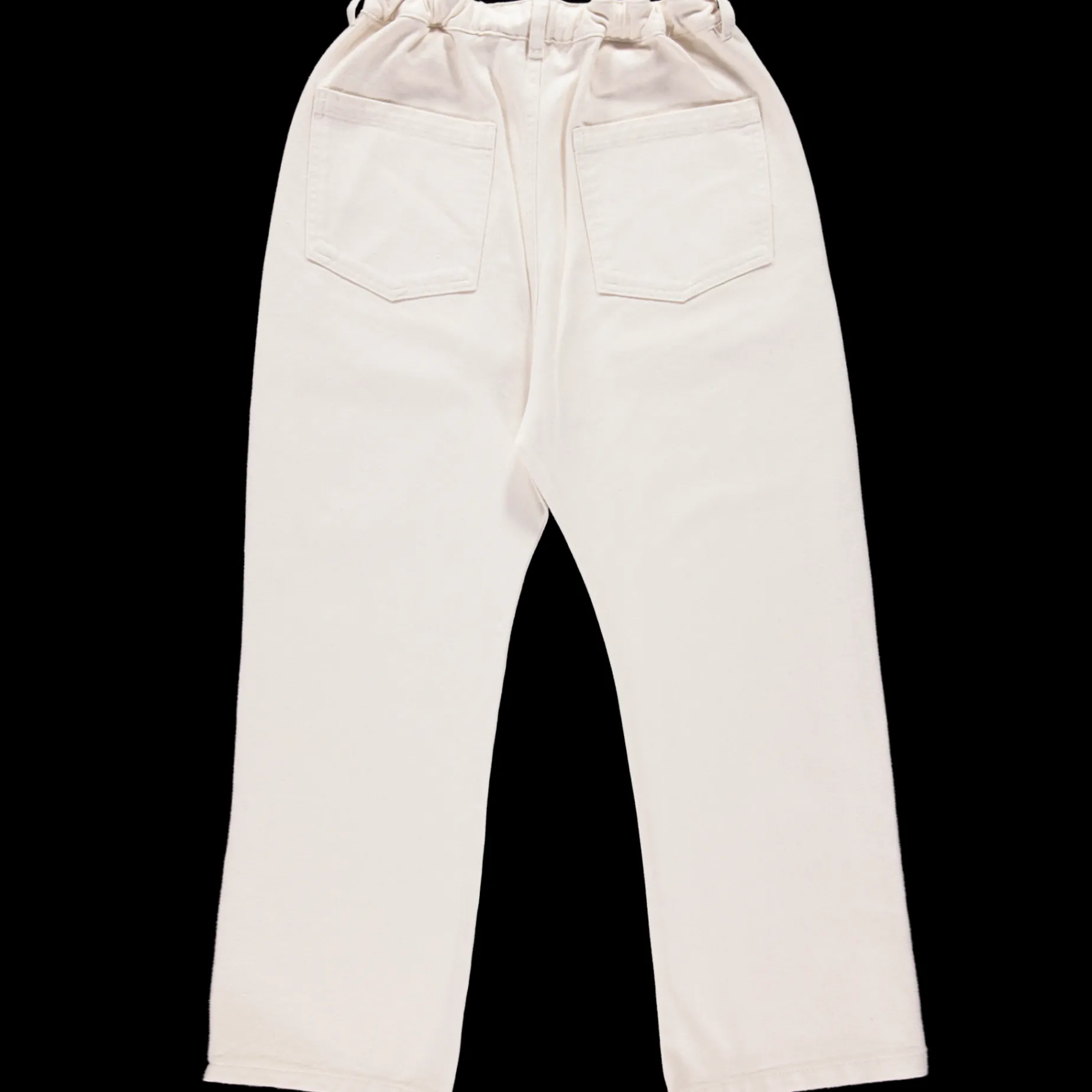 Poudre Organic Pantalons & Leggings | PANTALON GENTIANE LONG Denim Ecru Denim-Écru