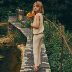 Poudre Organic Leggings & Pantalons | PANTALON GESSE MAILLE Almond Milk AlmondMilk