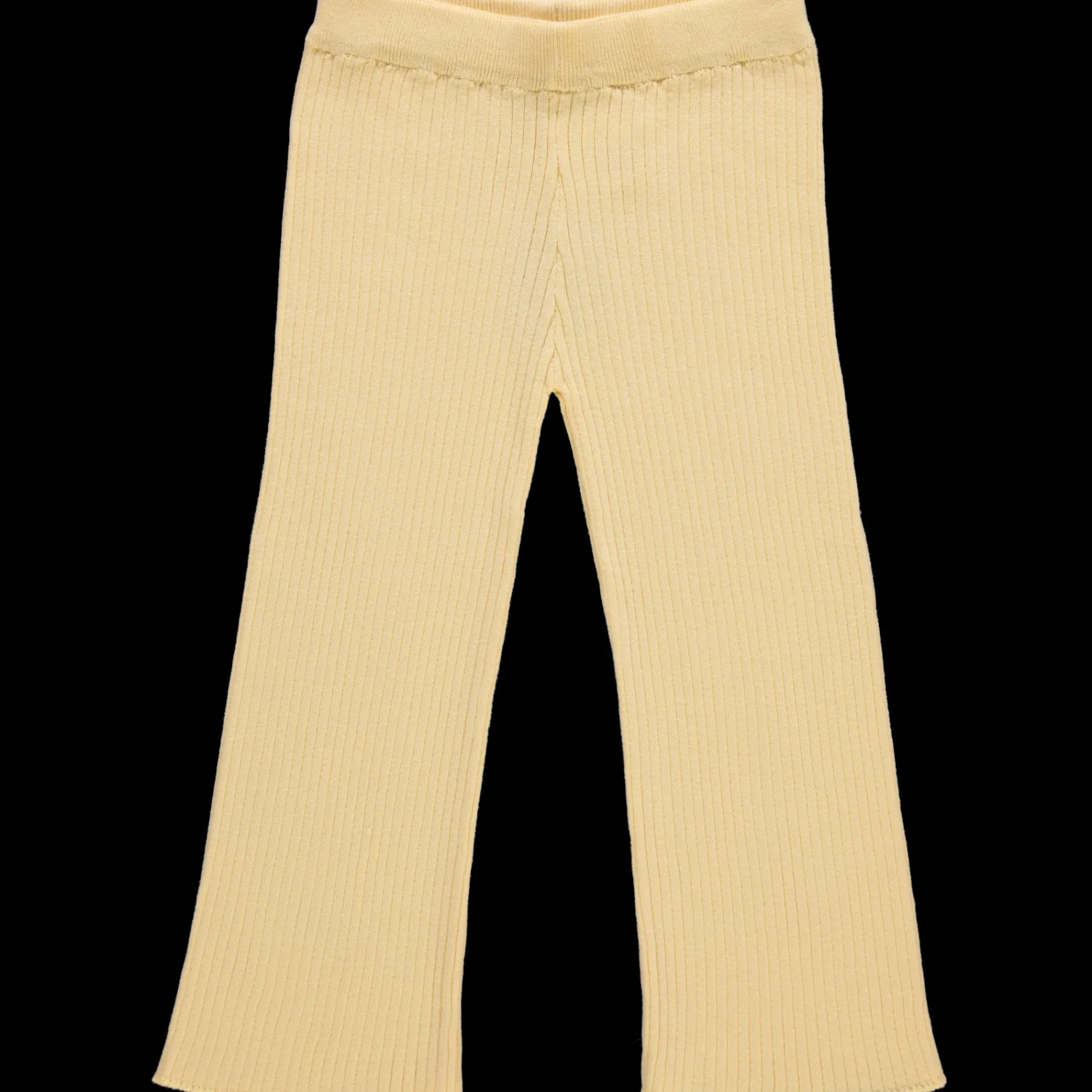 Poudre Organic Leggings & Pantalons | PANTALON GESSE MAILLE Jaune Pastel JaunePastel