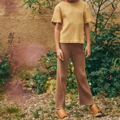 Poudre Organic Leggings & Pantalons | PANTALON GESSE MAILLE Noix de Cajou NoixdeCajou