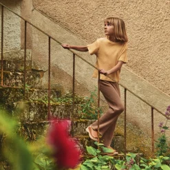 Poudre Organic Leggings & Pantalons | PANTALON GESSE MAILLE Noix de Cajou NoixdeCajou