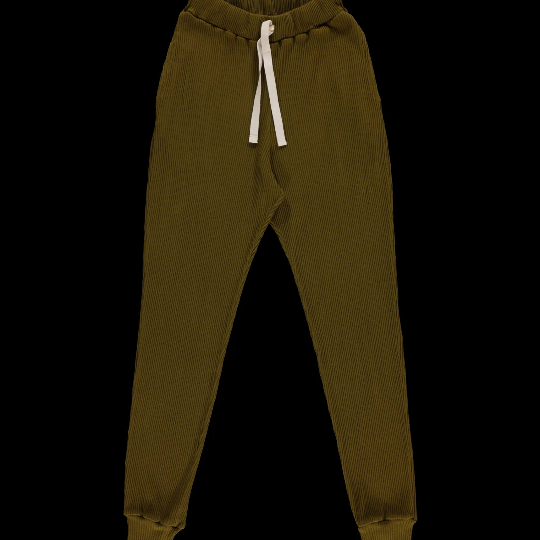 Poudre Organic Homewear | Pantalons & Leggings | PANTALON ONONIS CÔTELÉ Fir Green FirGreen