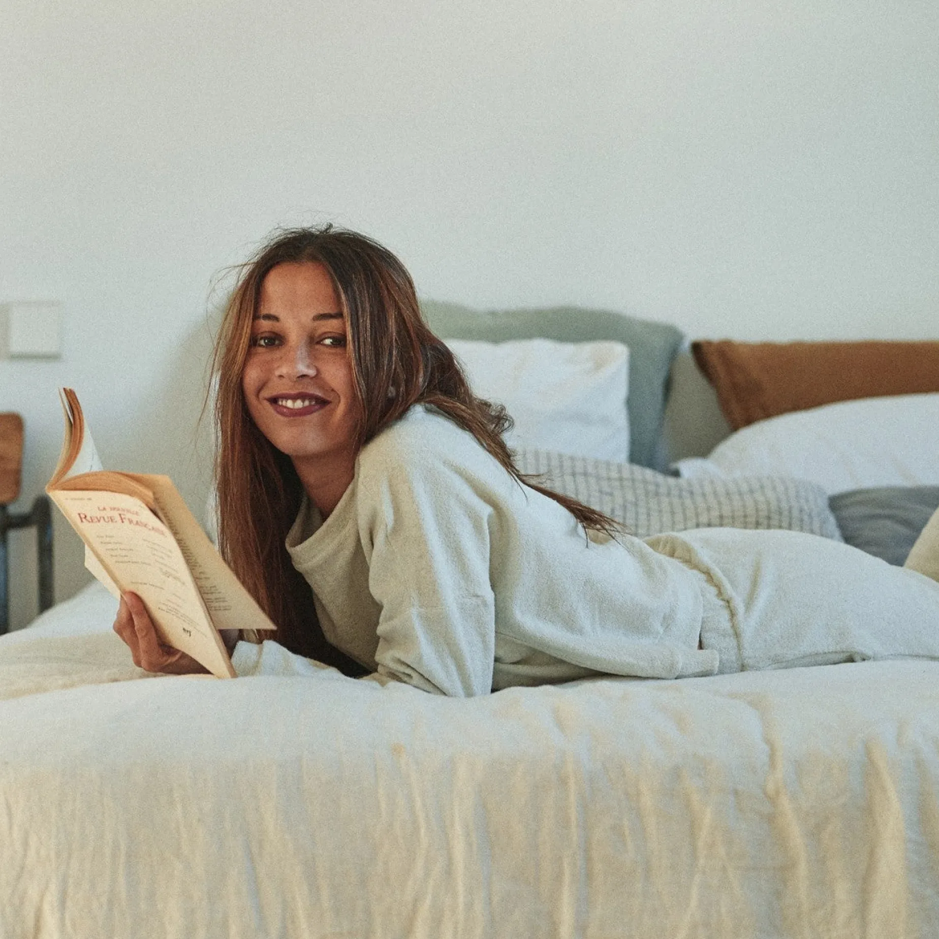 Poudre Organic Homewear | Pantalons & Leggings | PANTALON ONONIS ÉPONGE Almond Milk AlmondMilk